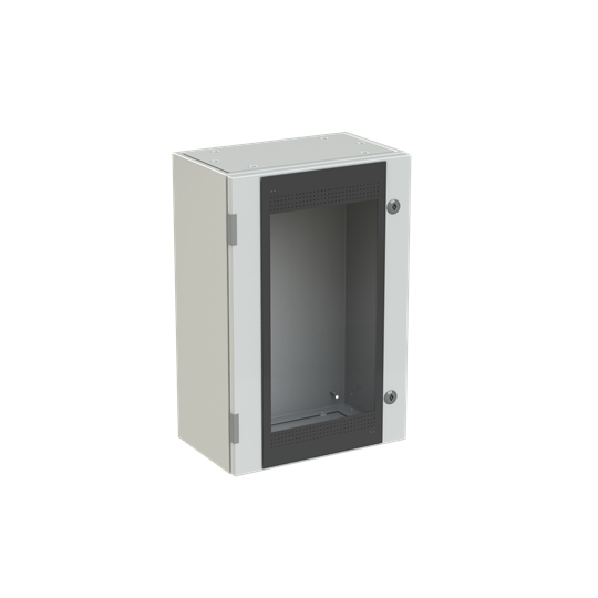 Arm. SR2, 600x400x250, pu.trans, RAL7035 – Imagen 2 de 3