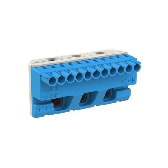 ZK113B Regleta N 11x1,5-4+3x25. 63A,4pas – Imagen 2 de 3