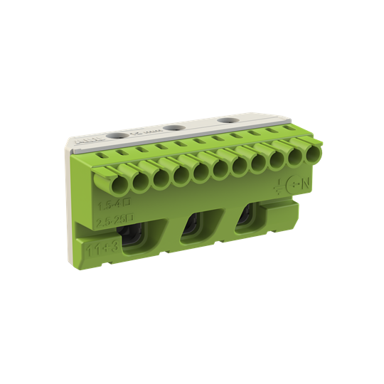 ZK113G Regleta N 11x1,5-4+3x25. 63A,4pas – Imagen 2 de 3