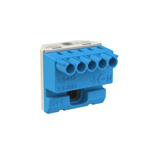 ZK51B Regleta N 5x1,5-4+1x25. 63A,2pasos – Imagen 2 de 3