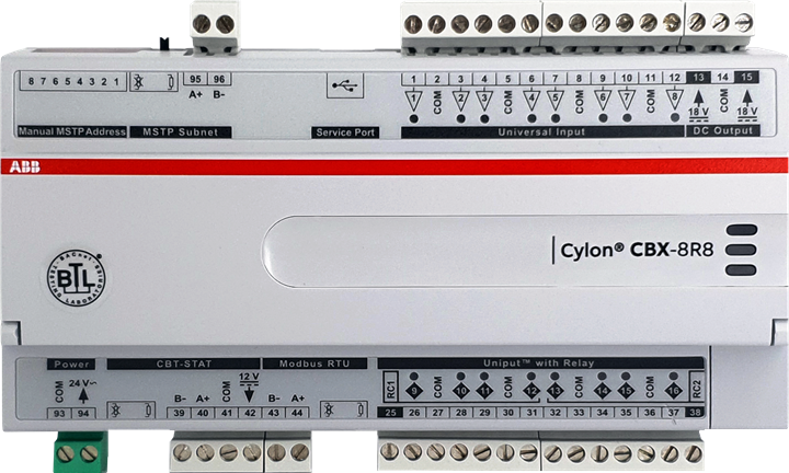 CBX-8R8 16 E/S 4 disp. o 40 pts Modbus