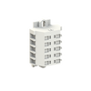 BLOQUE BORNAS DIN RAIL 5 POSICIONES
