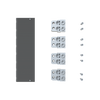 KIT FC CuAl 4x70...150mm2 XT6 4pcs