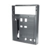 Front shield with operating me