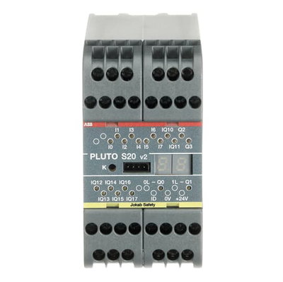 Pluto S20 v2 PLC-Segu.8+8+2+2 E/S No BUS