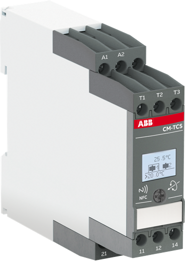 Relé temperatura 1 sensor  24-240VAC/DC