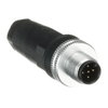 M12-C02 M12x5 Conector macho tornillo
