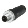 M12-C02 M12x5 Conector macho tornillo