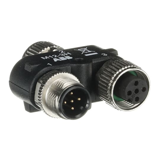 M12-3H M12 Y-conector – Imagen 2 de 3