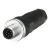 M12-C04 M12x8 Conector macho tornillo