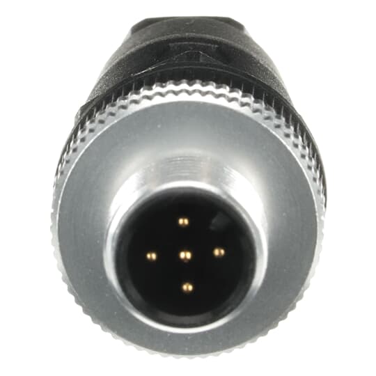 M12-C02 M12x5 Conector macho tornillo