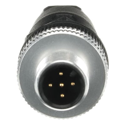 M12-C02 M12x5 Conector macho tornillo