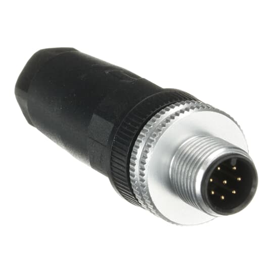 M12-C04 M12x8 Conector macho tornillo – Imagen 2 de 3