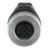 M12-C03 M12x8 Conector hembra tornillo