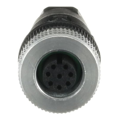 M12-C03 M12x8 Conector hembra tornillo