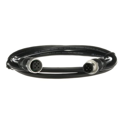 M12-C112 1m Cable apan.5x0,34 macho+hem.