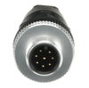 M12-C04 M12x8 Conector macho tornillo