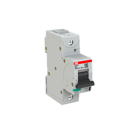 Int. aut. S801P-B80 1p 80A B 50kA – Imagen 2 de 3