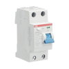 Int.dif.F202AC-16/0,01 2p 16A AC 10mA