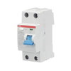 Int.dif.F202AC-25/0,1 2p 25A AC 100mA