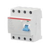 Int.dif.F204AC-63/0,1 4p 63A AC 100mA