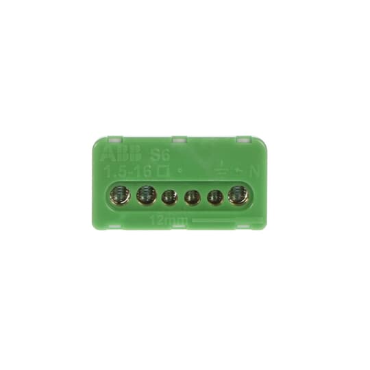 PEK/S06 Regleta T 3x16+3x6. 100A,3pasos