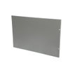 PANEL CIEGO 600 A X 370 H (SR), RAL7035