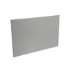 PANEL CIEGO 600 A X 370 H (SR), RAL7035