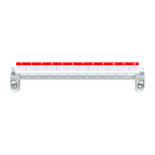 ZE336 Patch panel 12 huecos, UK600