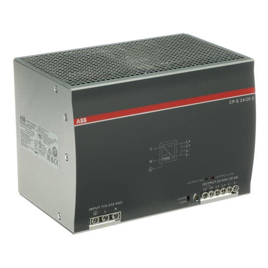 CP-E 24V/20.0A FUENTE ALIMENTACIÓN – Imagen 2 de 3