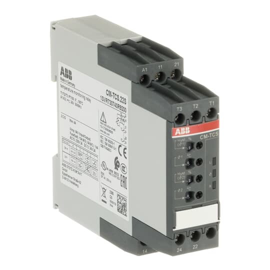 CM-TCS.22S RELe CTL TEMP 0/100ºC 2 C/C T – Imagen 2 de 3