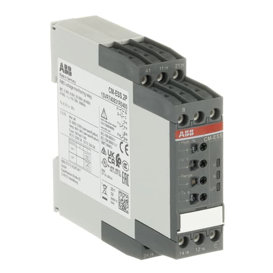 CM-ESS.2P RELe CTL TENSIoN MONOF 2 C/C R – Imagen 2 de 3