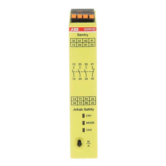 Sentry SSR10P Relé de seguridad Push-In