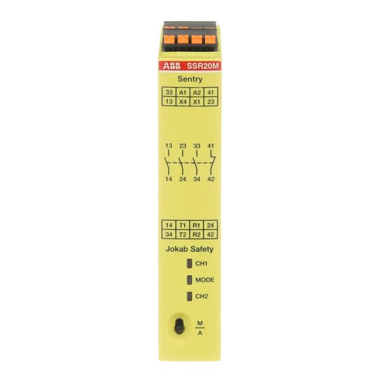Sentry SSR20M Relé de seguridad Push-In