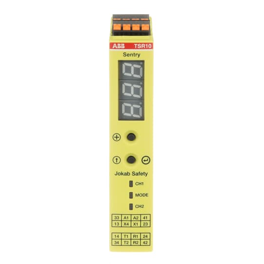 Sentry TSR10P Relé de seguridad Push-In