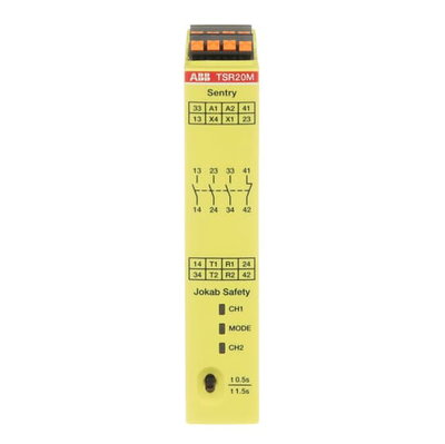 Sentry TSR20MP Relé de seguridad Push-In