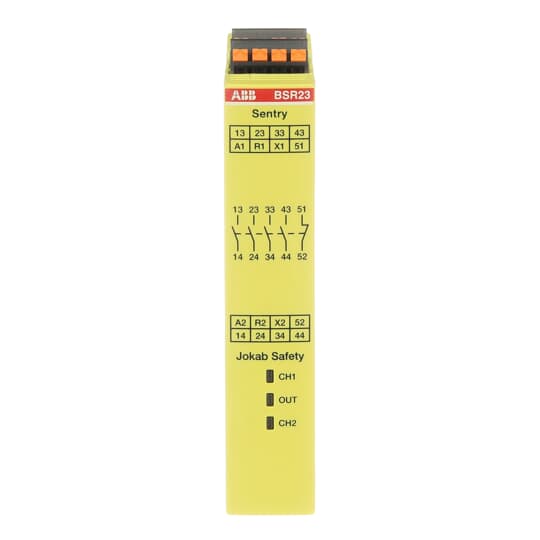 Sentry BSR23P Relé de seguridad Push-In