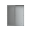 Arm.mural inox.SRX,1000x800x300,pu.trans