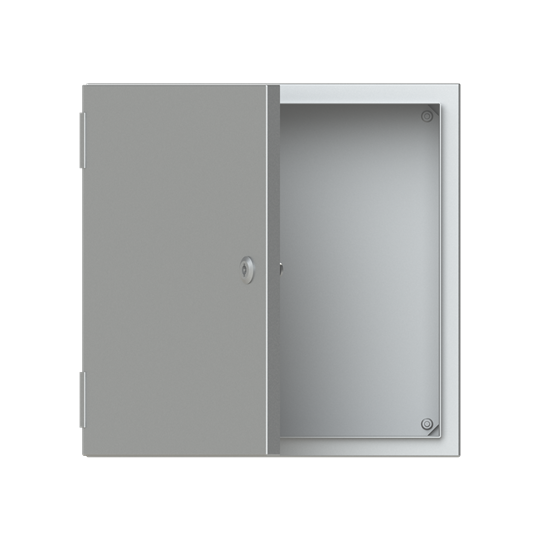 Arm.mural inox.SRX,400x400x200, pu.opaca