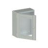 Arm.mural inox.SRX,500x400x200,pu.trans.