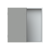 Arm.mural inox.SRX,800x800x300, pu.opaca