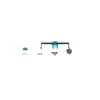 Cerradura azul con llave MISTRAL41W
