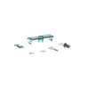Cerradura azul con llave MISTRAL41W
