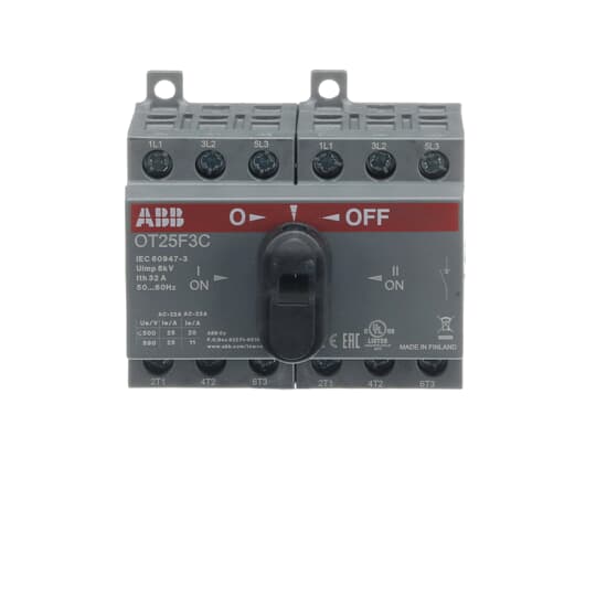Interruptor conmutador OT25F3C