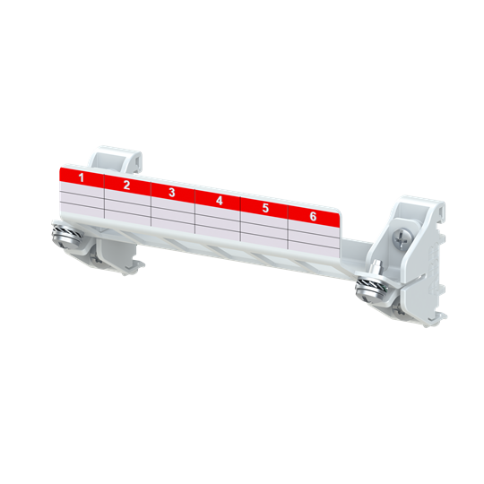 ZE335 Patch panel 6 huecos, UK600 – Imagen 3 de 3
