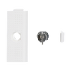 Cerradura blanca con llave MISTRAL41W
