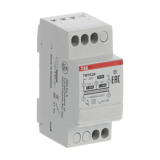 Transf.tensión para timbres TM15/24V – Imagen 2 de 3
