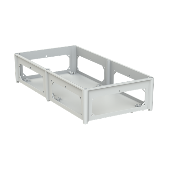 APO 61 Base 4 open sides RAL7035 – Imagen 2 de 3