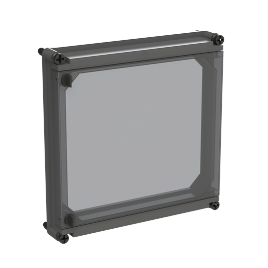 APO 41 TAPA TRANSP. PIVOTANTE 300x300x45 – Imagen 2 de 3