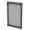 APO 51 Cover (hinged transp.) RAL7035